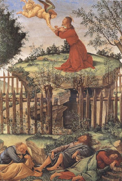 Sandro Botticelli prayer in the Garden (mk36) Germany oil painting art